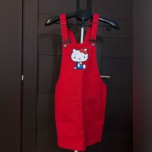 Hello Kitty size s Red Bib Dress
